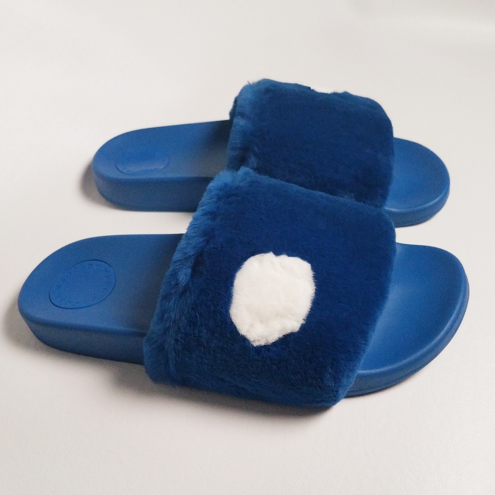 Marc by Marc Jacobs Fur Slide Sandals - Picture 4 of 8